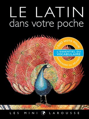 cover image of Le latin dans votre poche